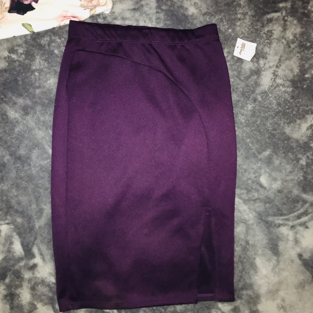 Beautiful Purple Charlotte Russe Pencil skirt 💜